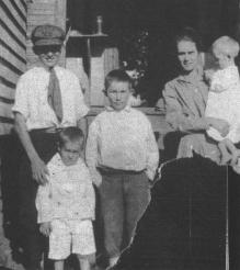 Louise with boys