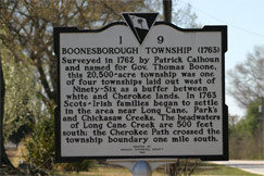 Boonesborough Marker
